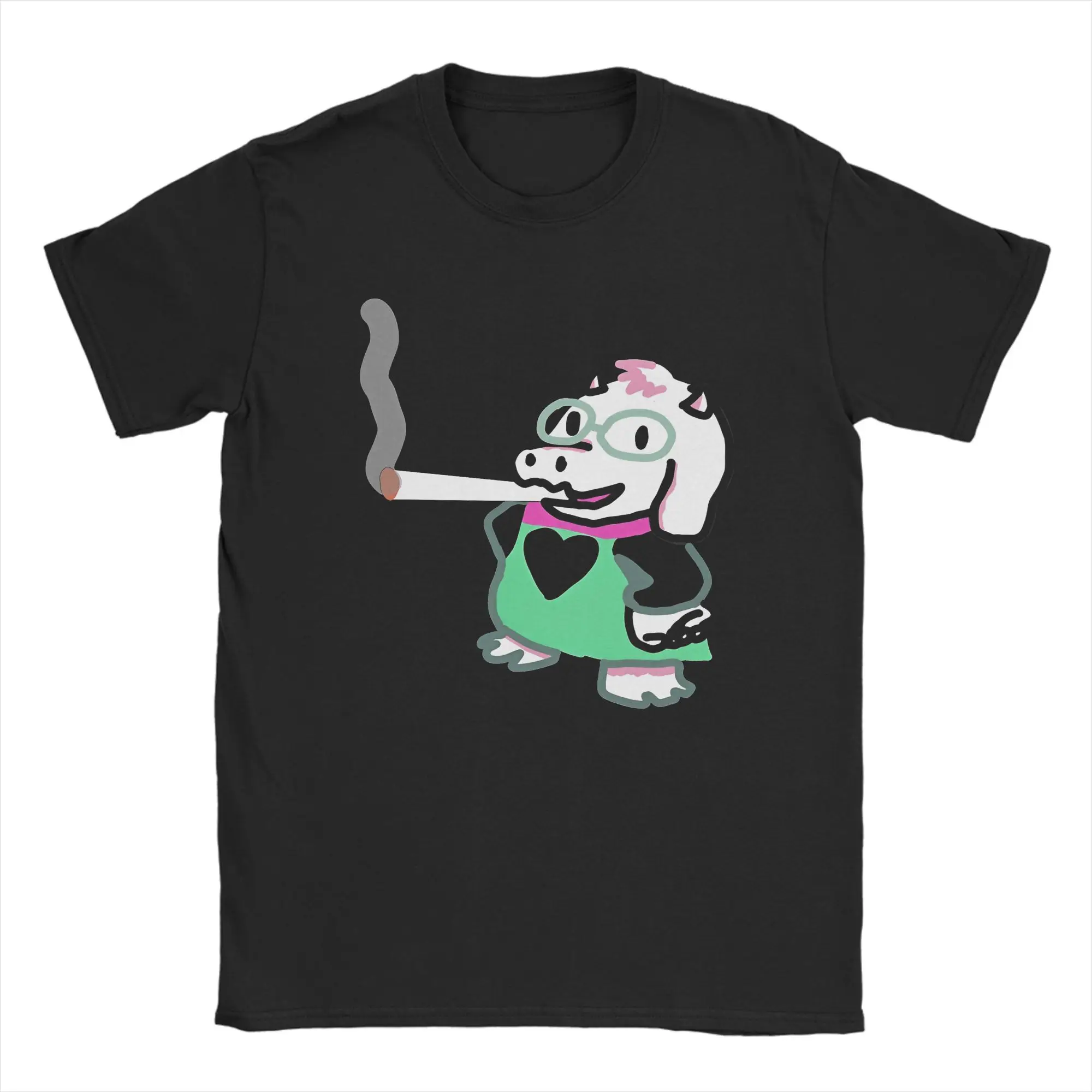 

Deltarune Game T Shirt Beach Ralsei Blunt 100% Cotton T Shirts For Men Harajuku Pattern Tee Shirt Short Sleeve Vintage Tops