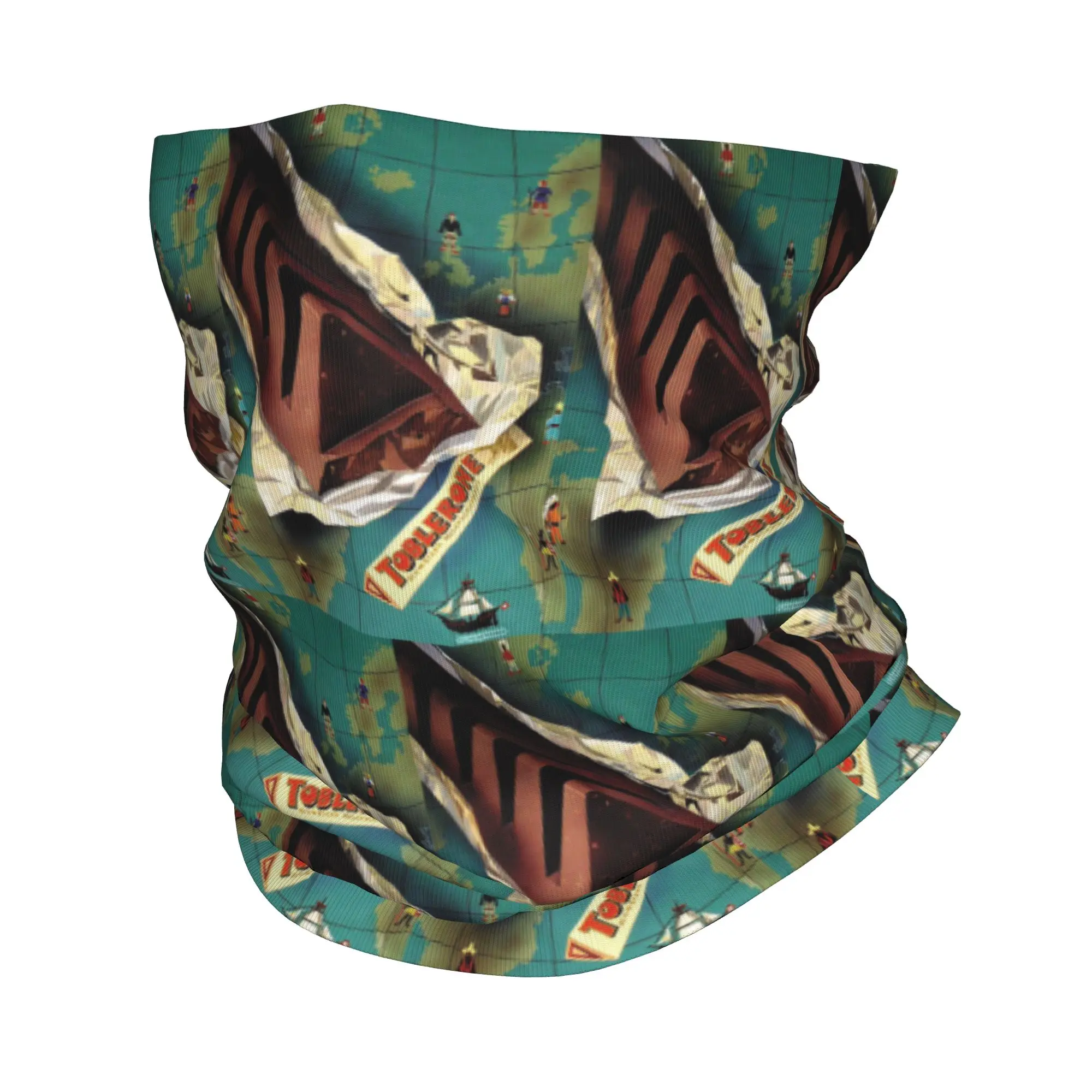 Chocolat Tobler Toblerone 1959 Tim Print Bandana, pañuelo para el cuello, pañuelo estampado, diadema multiusos para correr, unisex, para adultos