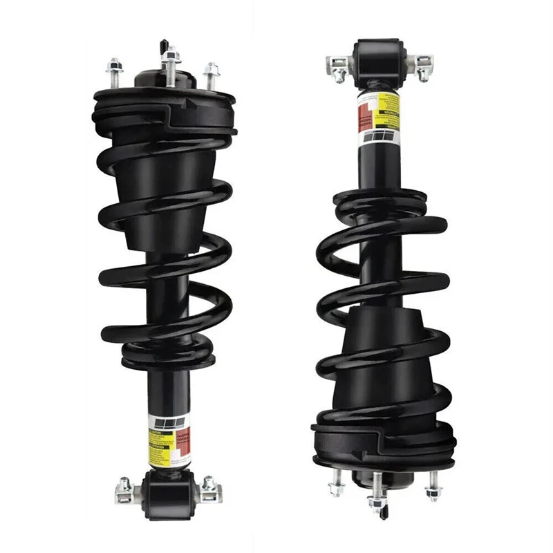 Pair Front Shock Struts w/Magne Spring Absorber Assys For Cadillac Escalade Chevy Tahoe GMC Yukon Avalanche 19209555 15909491