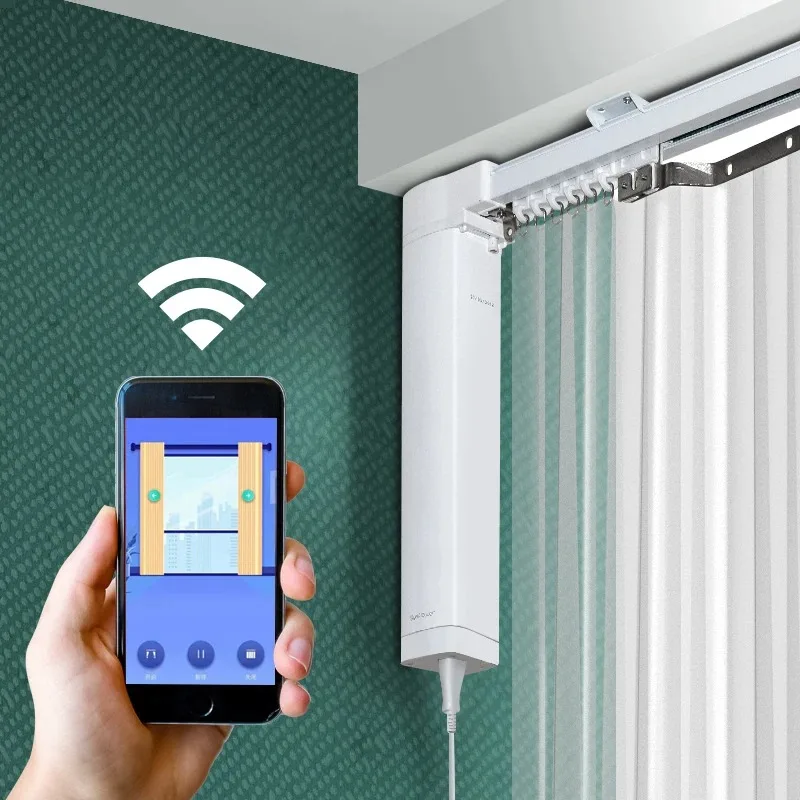 DIY Smart Curtain Track Alice Voice Control Schedule Timer  Smart Life app