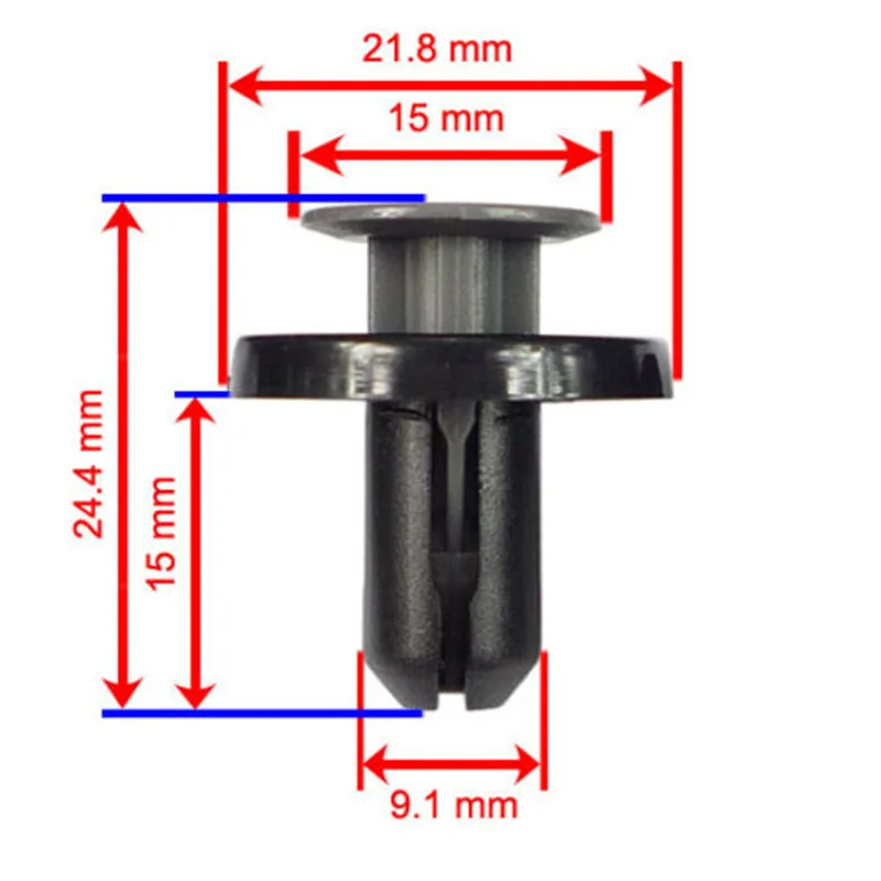 

New Practical Useful Bumper Clips Fastener For Toyota RAV4 Pin Retainer Under Car Cover Replacement 20pcs Engine