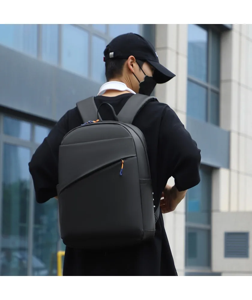 Versatile Backpack Business Commuter Large Capacity Backpack Simple College Student School Bag Male