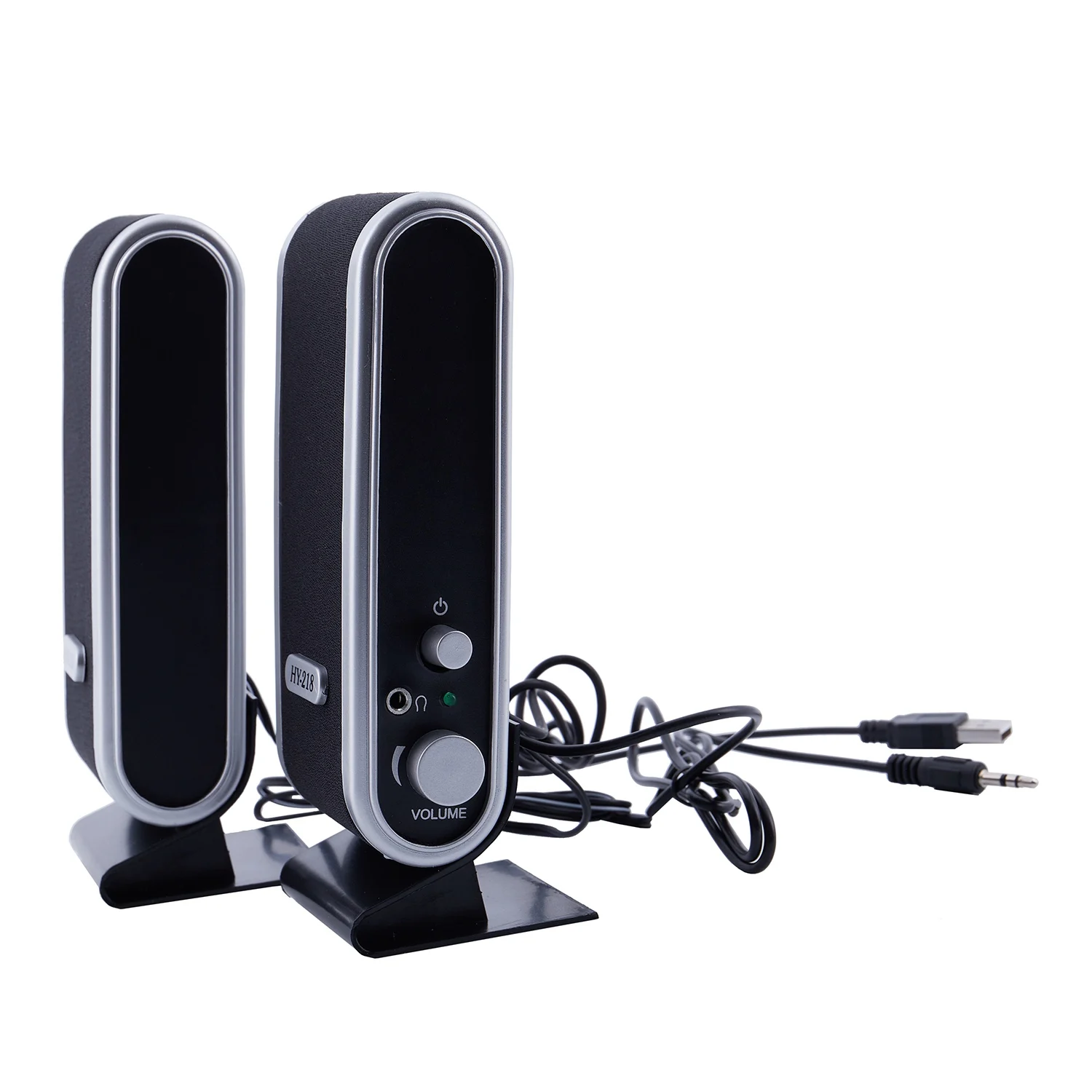 NEW 120W USB Power Desktop Computer Notebook Audio Speaker 3.5mm Earphone Jack