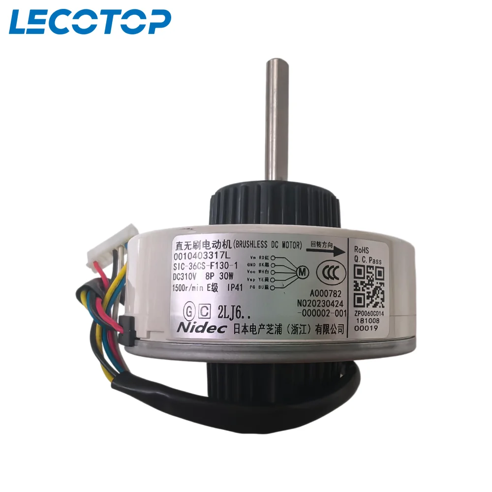 

New SIC-36CS-F130-1 0010403317L Indoor Unit DC Fan Motor For Haier Air Conditioner Conditioning Spare Parts