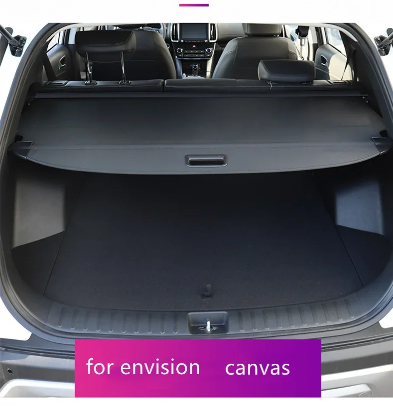 

Car Rear Cargo Cover For Buick Envision Excelle Gx GL6 VELITE 6 privacy Trunk Screen Security Shield shade Auto Accessories