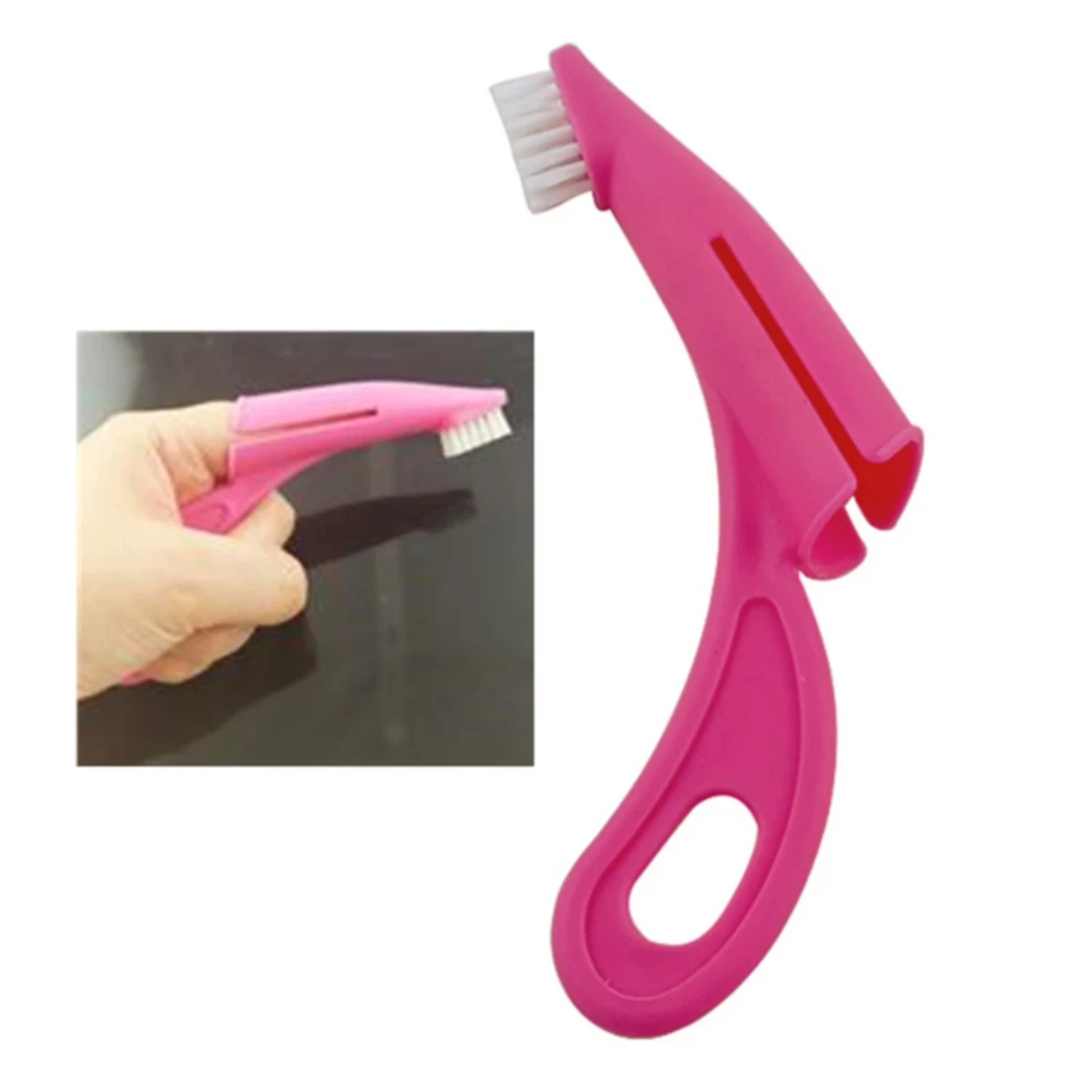 

1Pcs Pet Finger Toothbrush Dog Brush Bad Breath Tartar Teeth Tool Dog Cat Cleaning Supplies 2 Colors Dog Toothbrushes