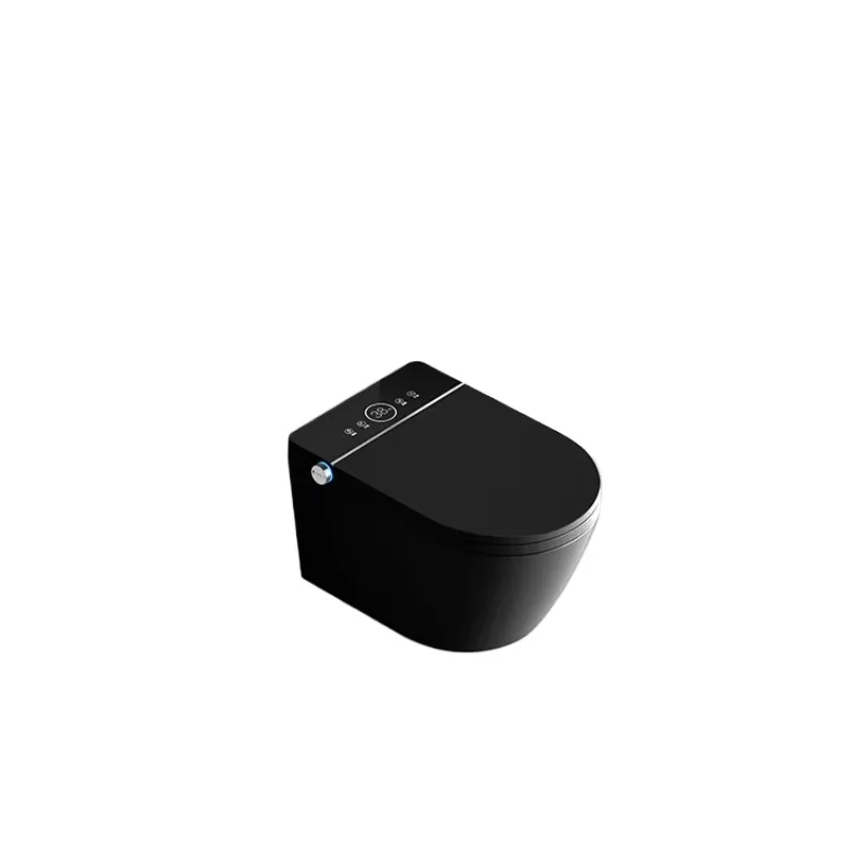 

Smart wall-mounted toilet and bidet Black smart heated bidet, durable