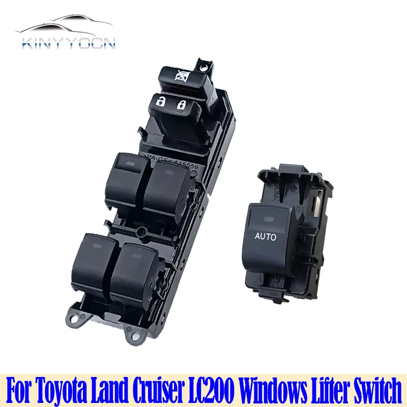 

For Toyota Land Cruiser LC200 07-18 Window Lifter Adjustment Switch Window Glass Lift Regulator Control Switch