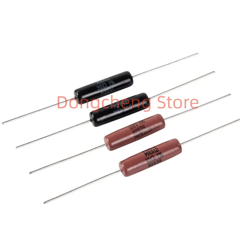 2pcs/lot Seconds Mills MRA12w Aerospace Grade Non-Inductive Wirewound Cathode Crossover Resistor