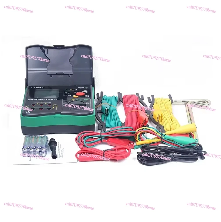 DY5500 Probador de resistencia de aislamiento digital multifuncional 4 en 1