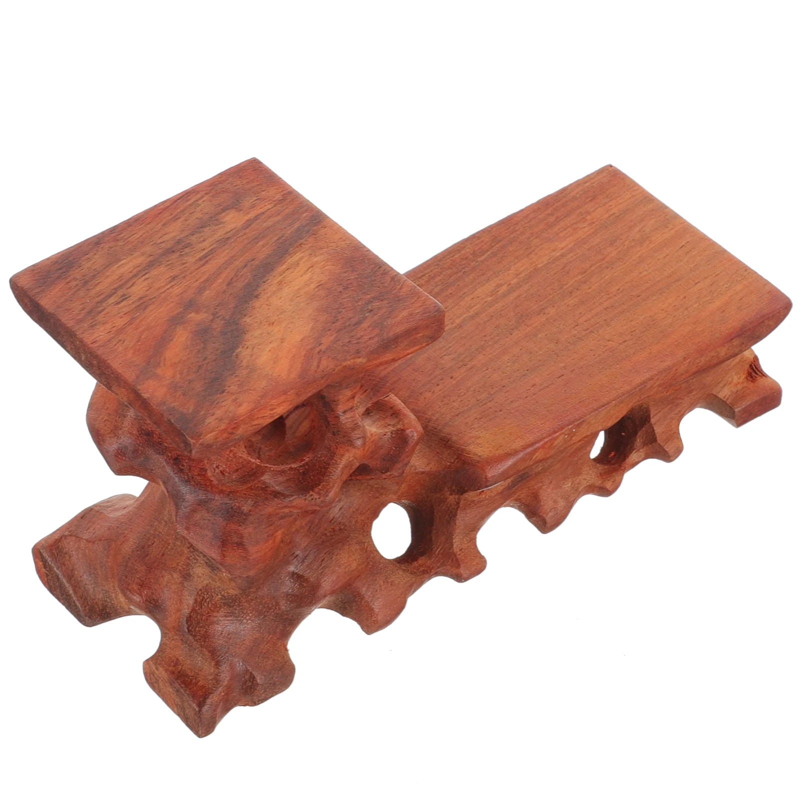 

Wooden Display Stand for Vase Buddha Statue Flower Teapot Crafts Display Wood Base Riser Wooden Base Storage Tools