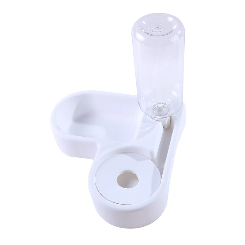 Cat & Dog Food Bowl w/Auto Water Dispenser 5