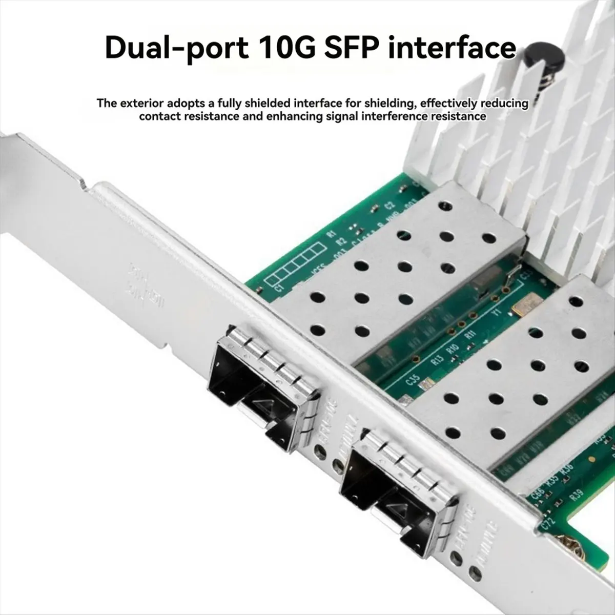 

Стабильная двухпортовая сетевая карта X520-DA1 10 ГБ SFP+, сетевая карта PCI-E с чипом 82599EN Ethernet PCI Express X8