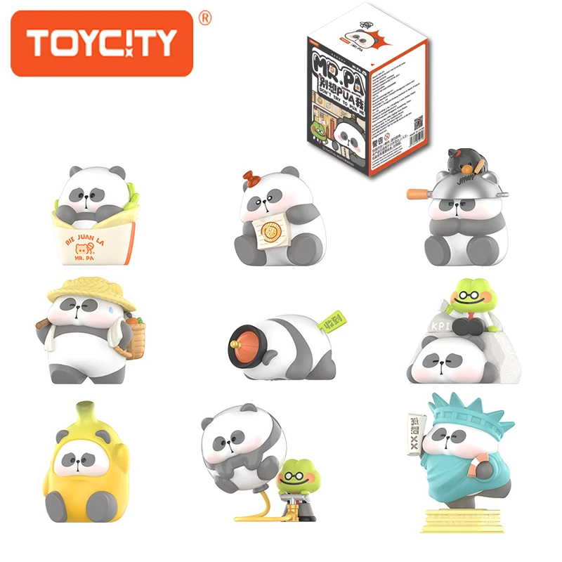 

Toycity MR.PA Theme“Don't Try To Pua Me”series Blind Box Toys Collection Action Figure Cute Ornament Random Mystery Box Gifts