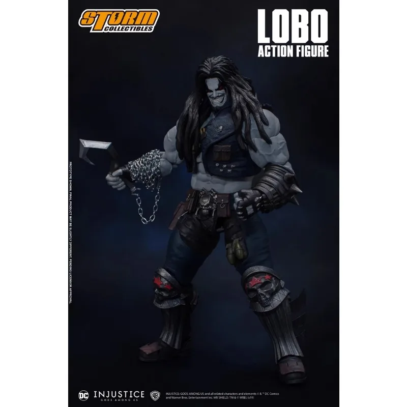 LOBO-Injustice Gods Among Us Brinquedo de Ação, Storm Toys, DC 1