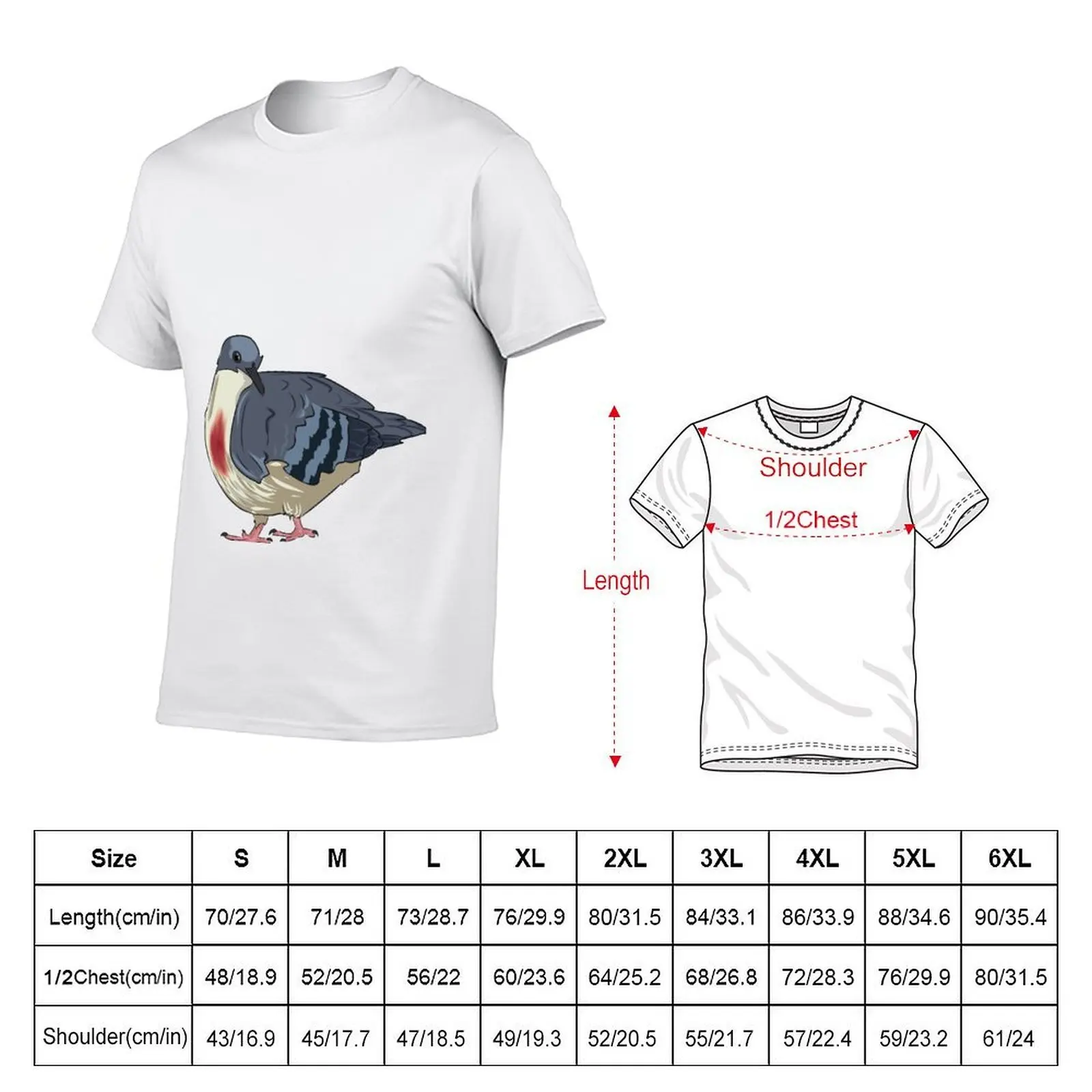 Hatoful Boyfriend Anghel Higure Pigeon T-Shirt man t shirts high quality luxury brand man tshirt t shirt man cotton T-Shirt
