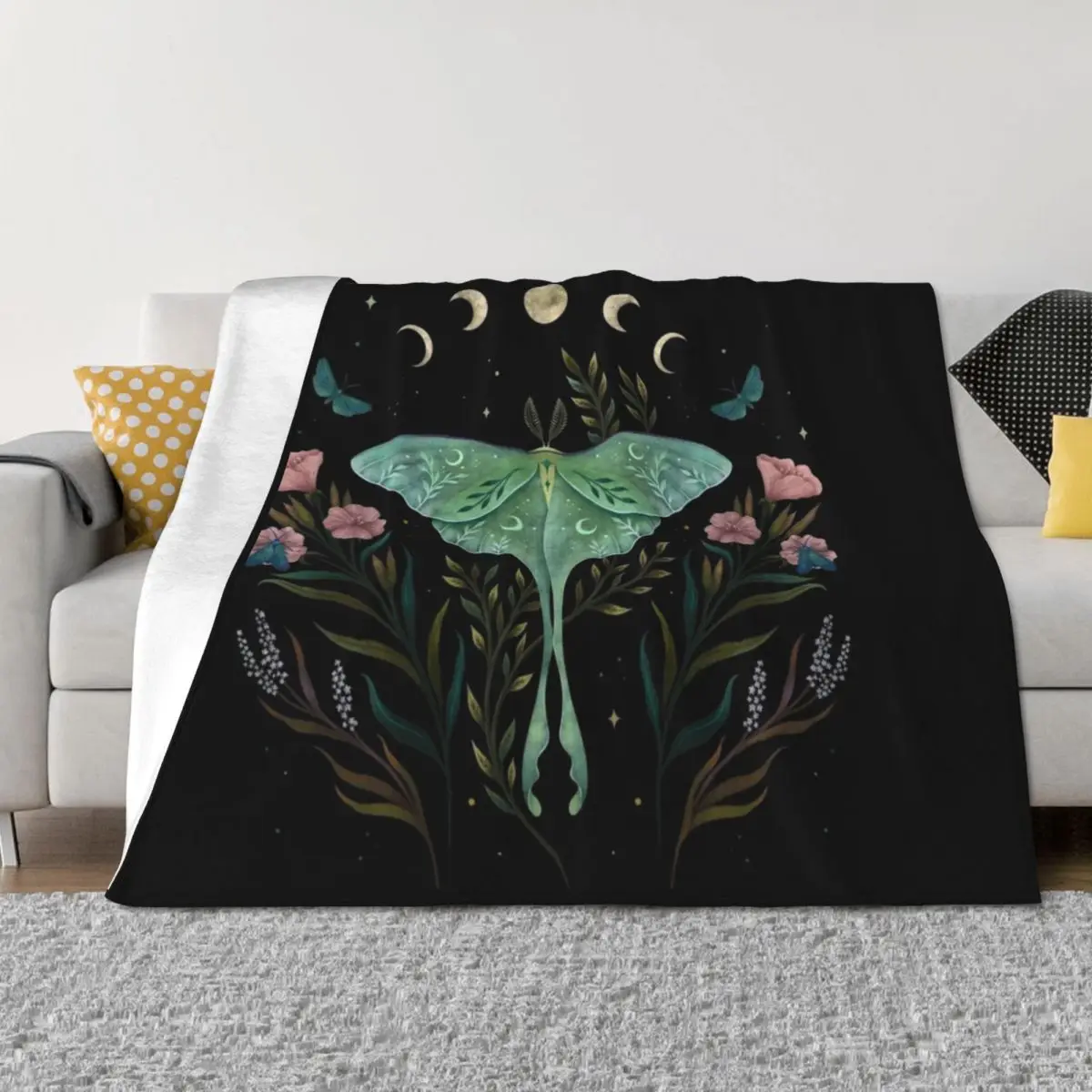 

Luna and Forester Throw Blanket Decorative Beds Blankets For Bed Nap Giant Sofa Blankets