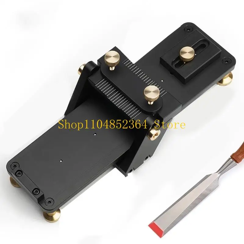 

652F Woodworking NonSlip Sharpening Fixed System Knife Sharpener Stone Tool