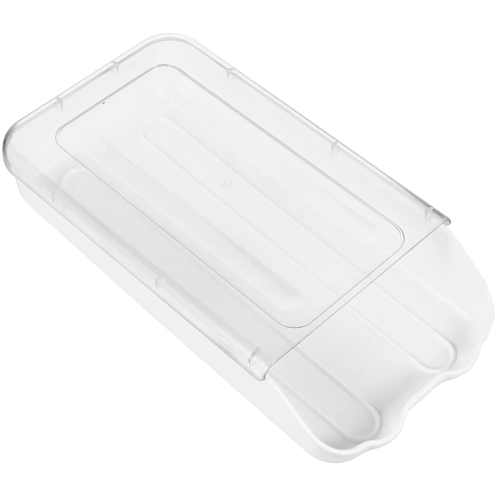 Egg Storage Box Keeper Container Fresh Holder Eggs Racks Organizer Plastic Tray for Refrigerator