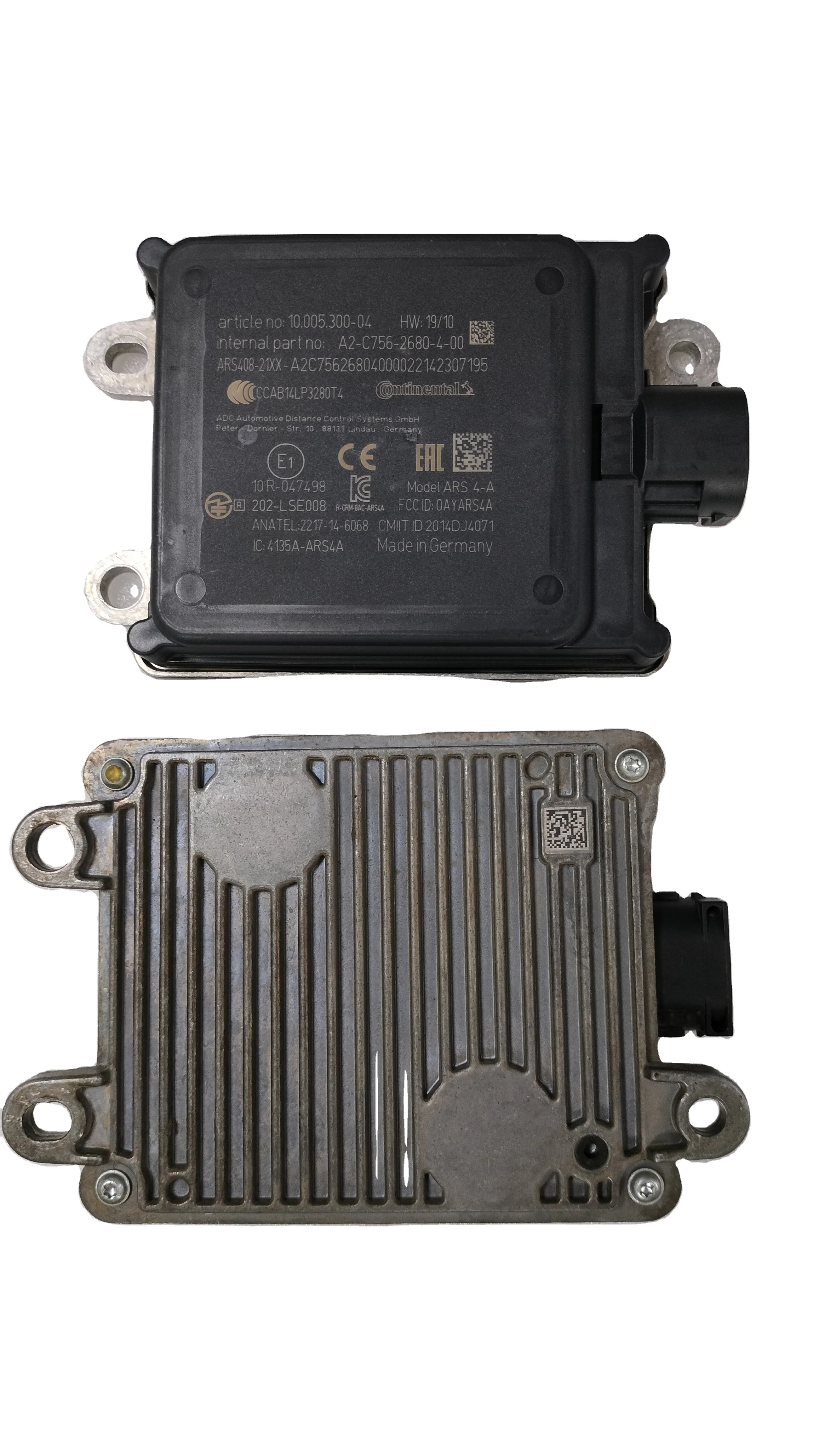 Sensor de radar de rango 77 GHz Radar multiobjetivo ARS408 Detector de bucle de distancia de vehículo de microondas para coche para carretera