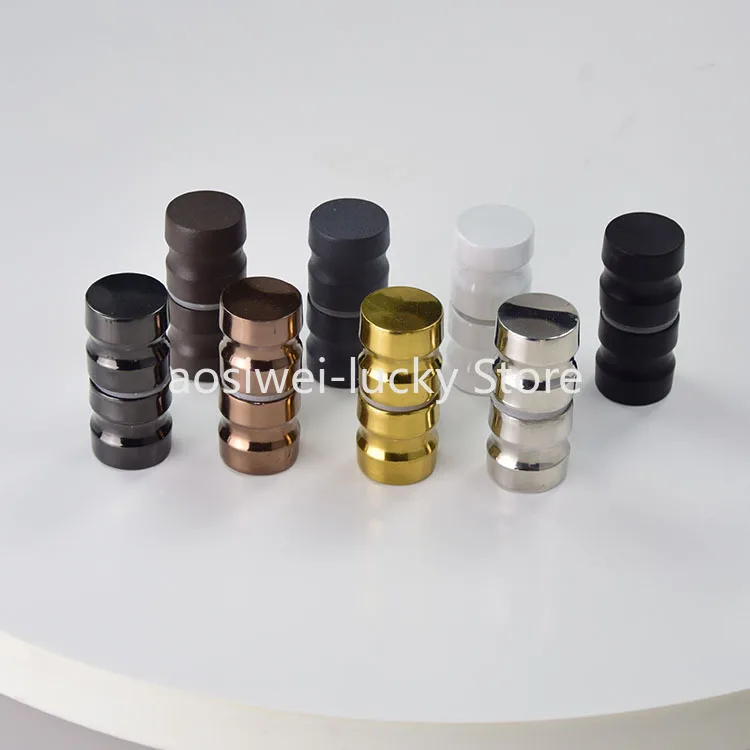 Stainless Steel Glass Shower Enclosure Room Box Door Knob Back To Back Gold Rose Grey Matte Black White Polished