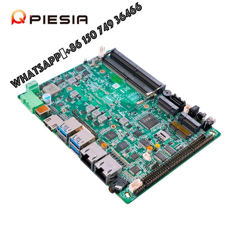 Piesia DDR5 Motherboard 5G Wifi Module Dual 1000M Network RS232 Industrial Motherboard Core I7 Motherboard
