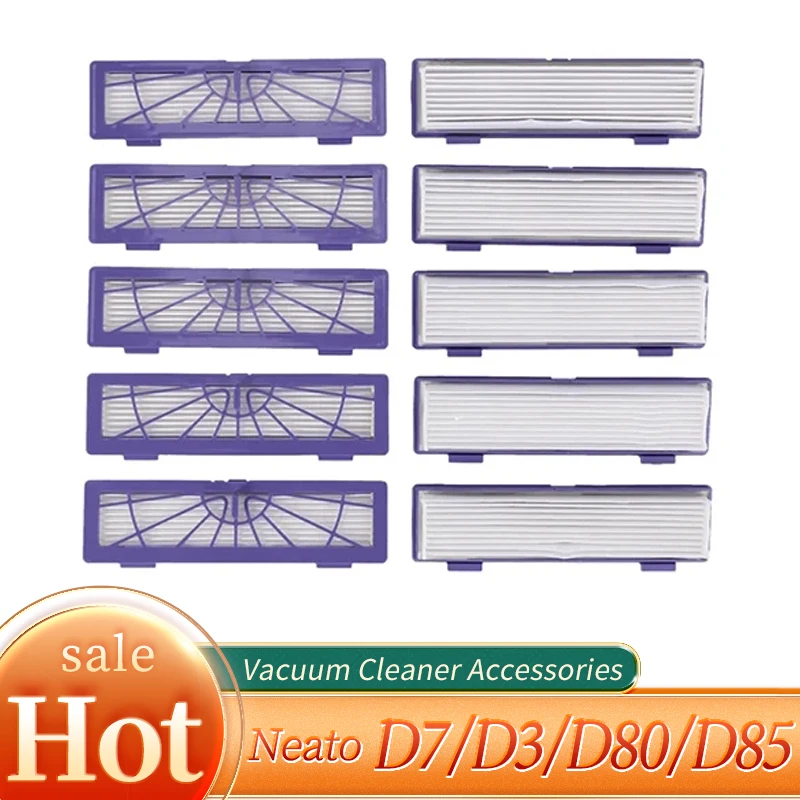 

Сменные фильтры HEPA для пылесоса Neato Botvac D/Connected Series D7 D80 D85 D3 D75 D5 70e 75 80 85