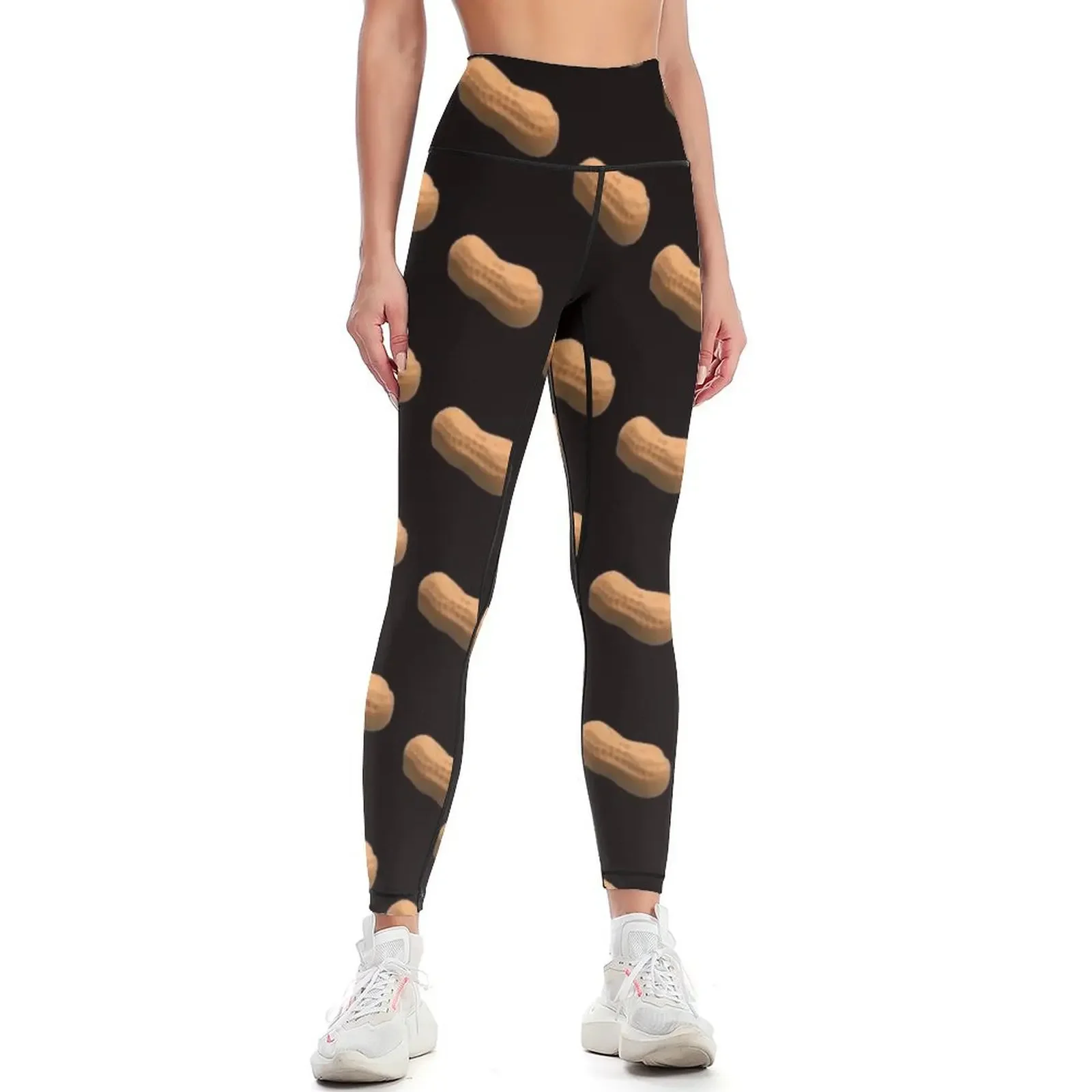 Orange Circus Peanut Leggings Sports pants for Fitness's gym clothes Women's trousers high waist Womens Leggings