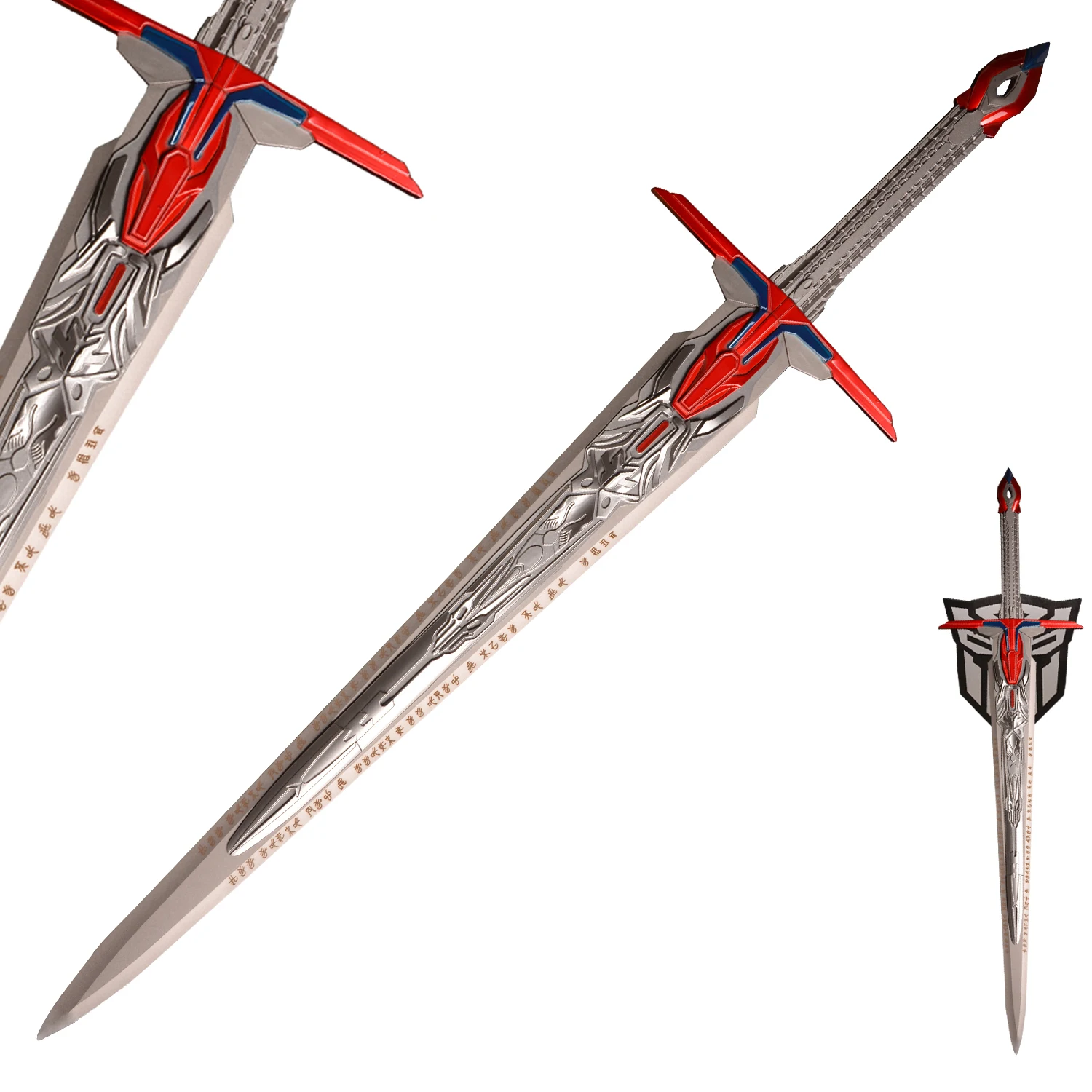 

OptimusPrime Sword - Anime Cosplay, Hand-Made Stainless Steel, Hand-Forged Movie Sword
