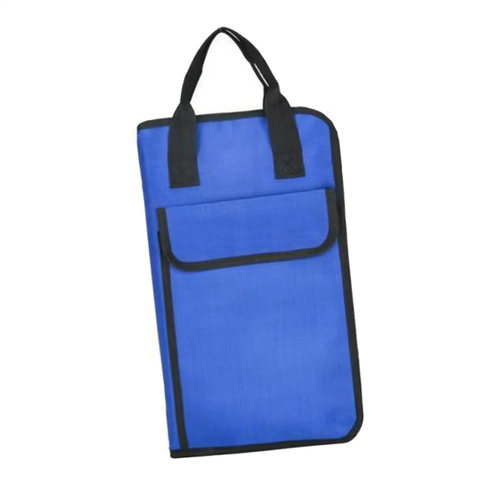 Drumstick Pouch Large Capacity Stick Bag Fabric Drum Carrying Case with Zipper for Drum Mallet Storage