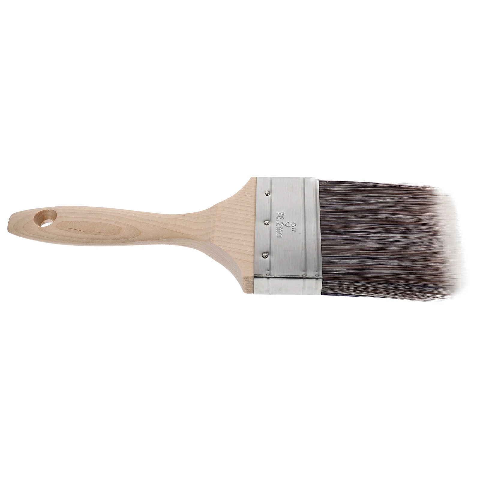 

s Paint Brush Solid Wooden Handle High Water Absorption No Lint Sharpened Bristles Stainless Household for Oil