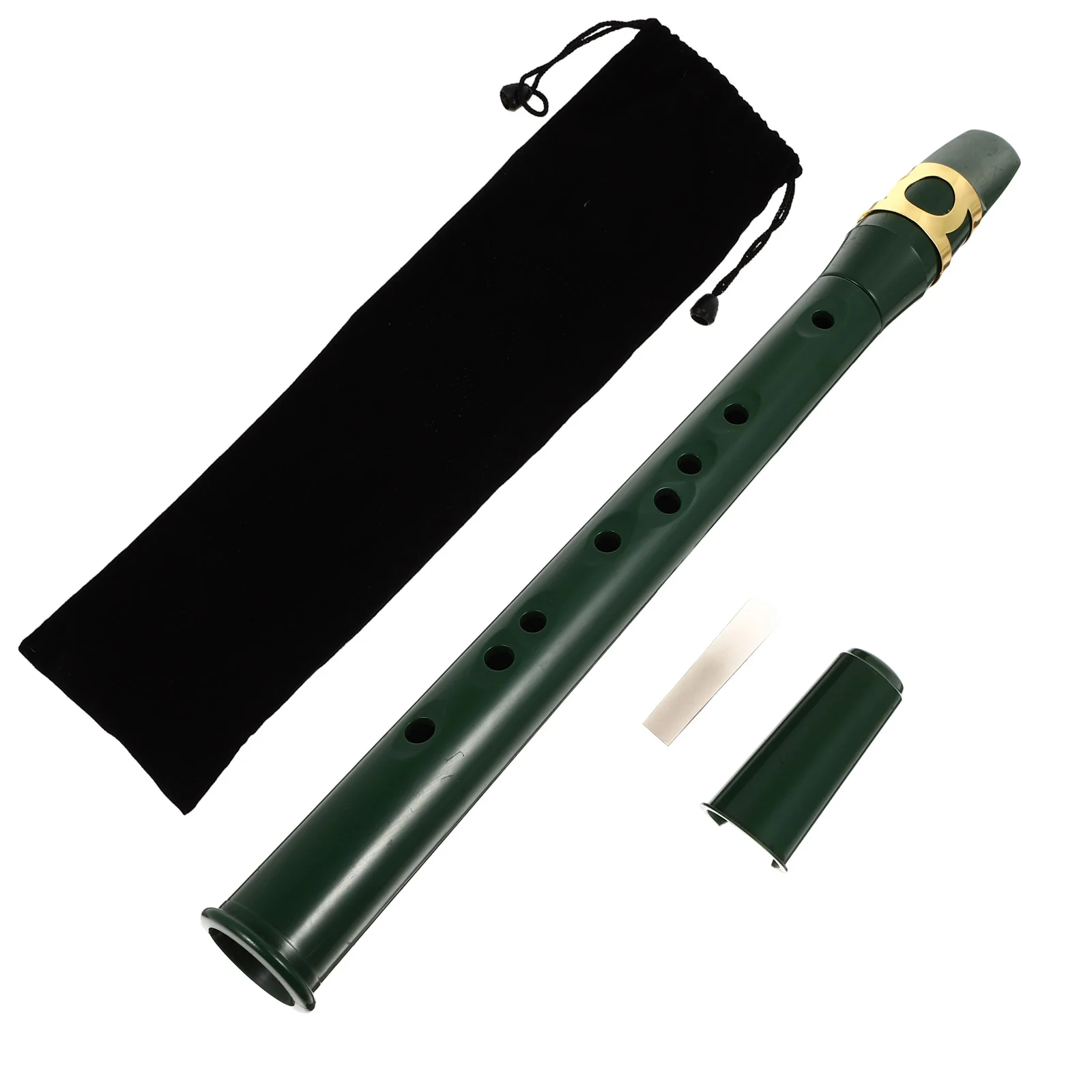 

Mini Saxophone Tin Whistle Clarinet Case Miniature Tenor Kids Toys Instrument Beginner Easy Portable Pocket ABS Aldult