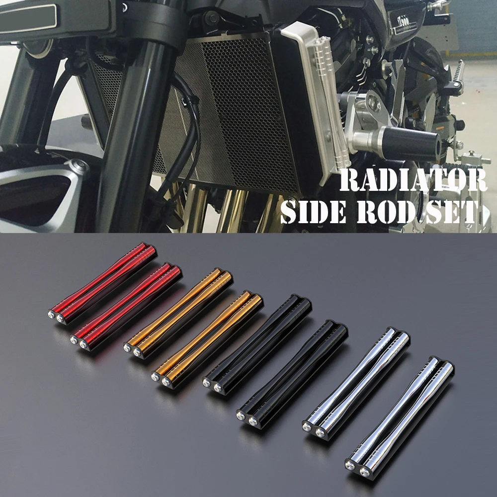 

For Kawasaki Z900RS Motorcycle Accessible Z900RS CNC Aluminium Radiator Side Decorative Rod Set 2018 2019 2020 2021 2022 2023