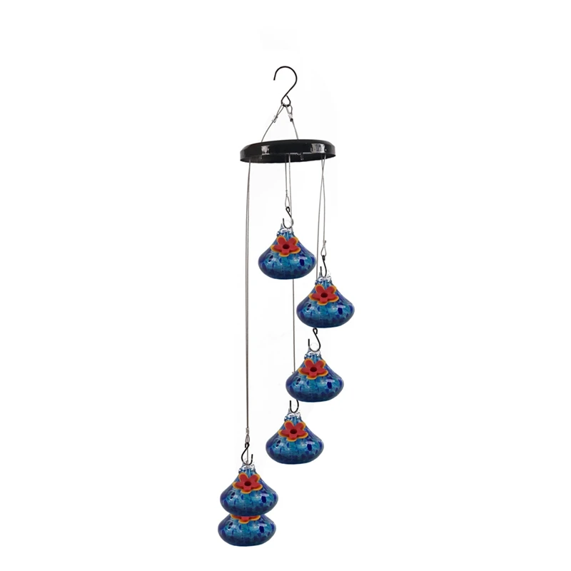 Charming Wind Chimes Bird Feeders, Wind Chime Bird Feeder For Viewing, Bird Feeders For Outdoors Durable