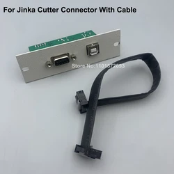 1PC Cutting Plotter Interface Board For Jinka JK Jintian JT Cutter Connector Board Adapter Card with Serial Port and Com port