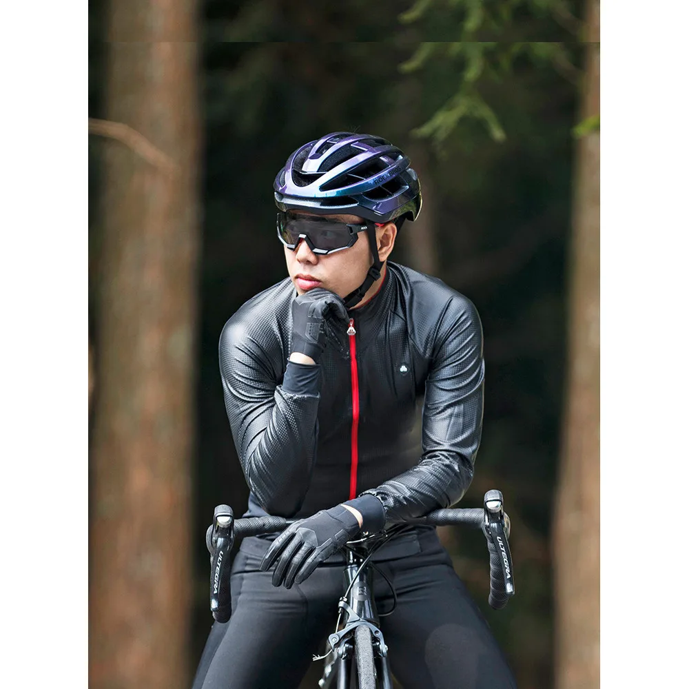 ROCKBROS Bicycle Color Changing Riding for Men Mountainous Road Cycling Equipment Protective Helmets_voghion.com