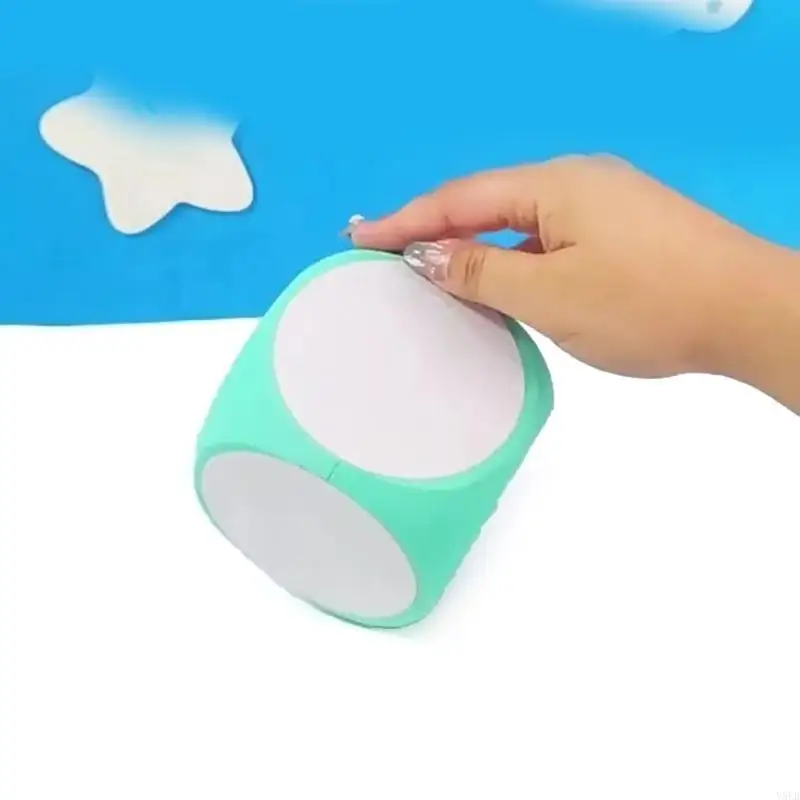 

Y5LB DIY Blank Write On/Wipe Off Cleanable Blank Game Cubes for Classroom