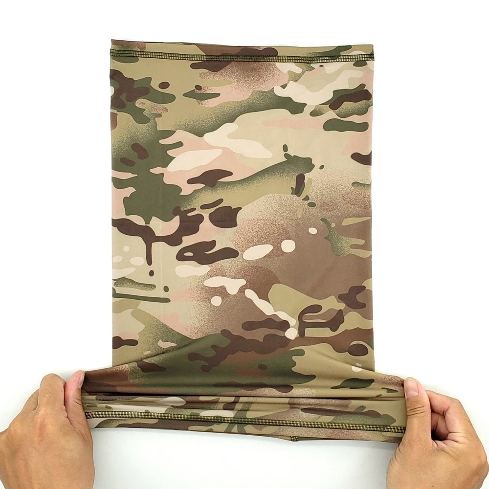 Half Face Bandana Schal Radfahren Angeln Wandern Sport Weiche Glatte Elastische Atmungsaktive Schlauch Hals Abdeckung Männer Taktische Gesicht Schal – Detail 9