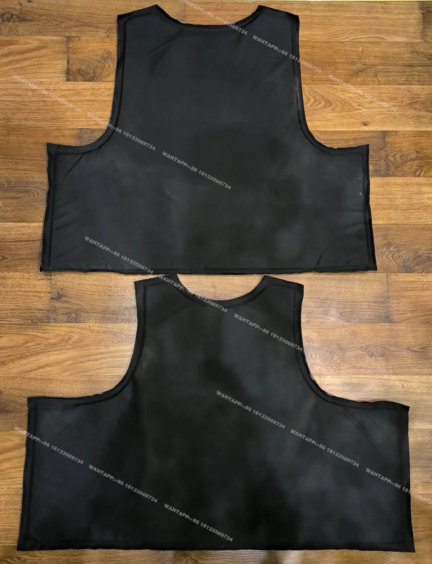 2 Pieces NIJ IIIA 3A .44 XL Size Front&Back Custom BulletProof Plate PE Soft Ballistic Inserts For Protect Chest Tactical Vest