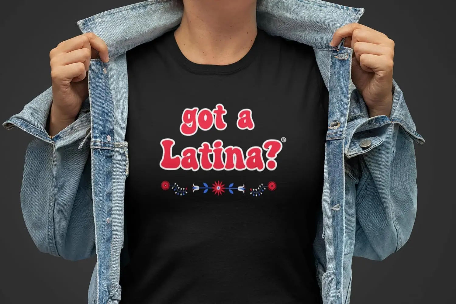 Patriotic Latina Power Shirt Red White Blue USA T-Shirt Feminist Equality Tee