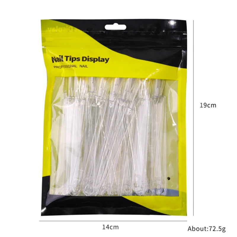 50 pçs dicas de unhas profissionais exibir placa de cor do prego cartão diy prática unha polonês remendo mostrando prateleira ferramenta prática do salão de beleza