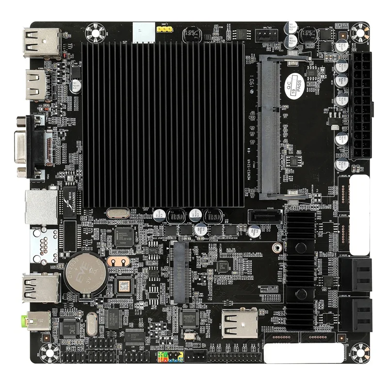 

Mini THINITX Computer Motherboard J1900T Single Network Port Multiple Hard Disk Interface Integrated CPU 2.4GHz