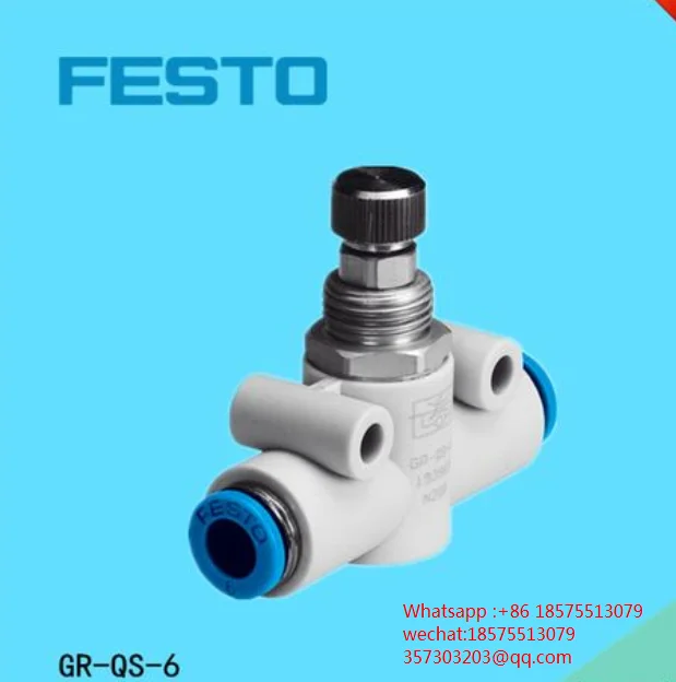 

For FESTO 193969 GR-QS-6 Throttle Valve