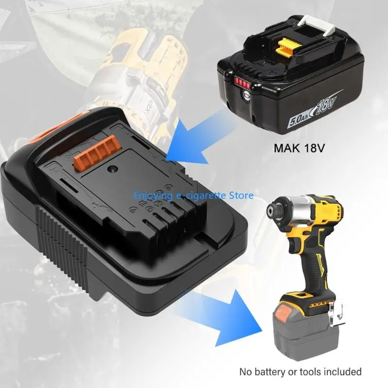 Elektrowerkzeug-Adapter mit Entriegelungsstück, Kanalkörper für 18 V auf 20 V Netzteil Y4QF – Detail 9