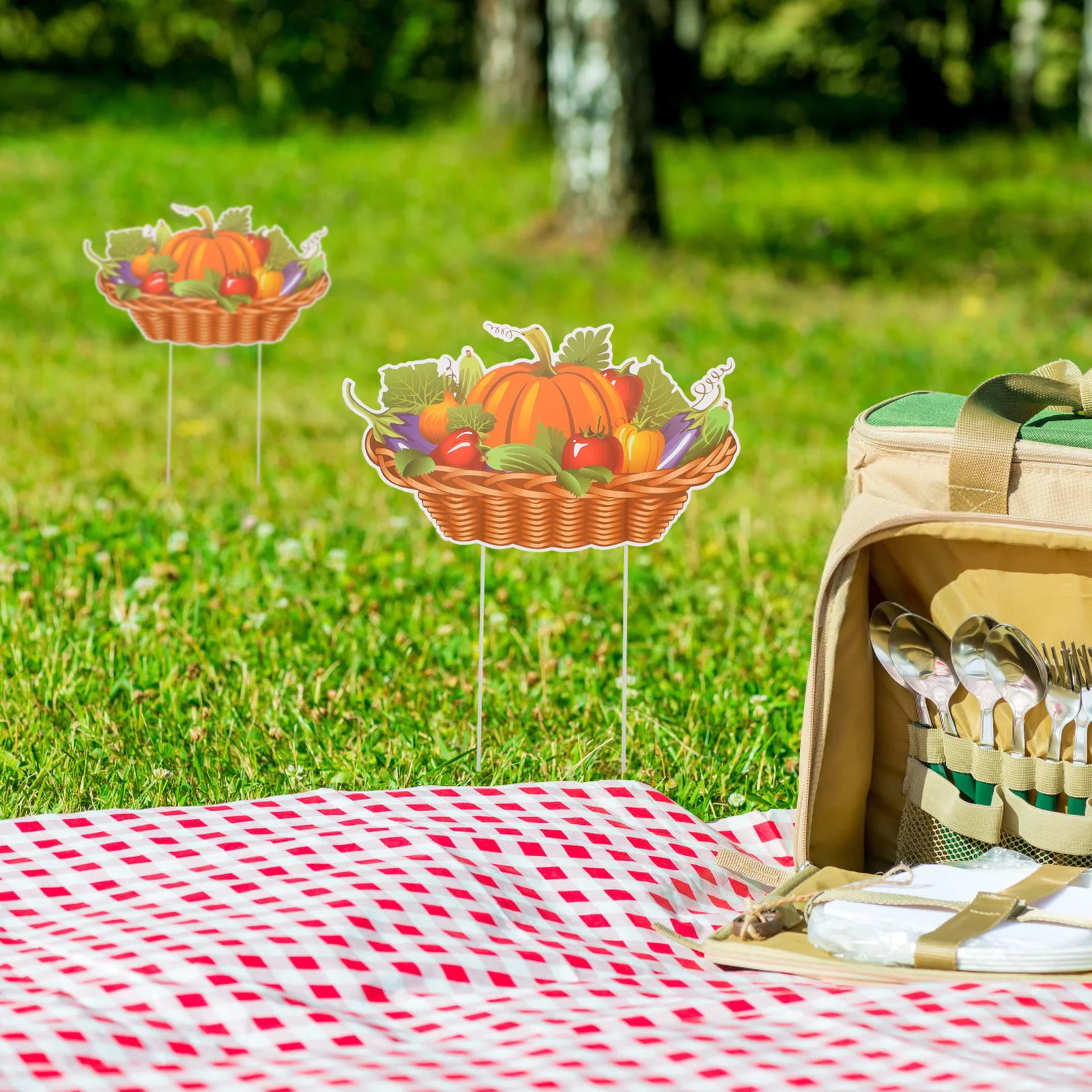 1 قطعة حديقة إدراج حصص عالية الجودة البلاستيك الشكر الديكور في الهواء الطلق نسيج واقعي الحديقة حصة تسجيل ساحة ديكور الطرف #6