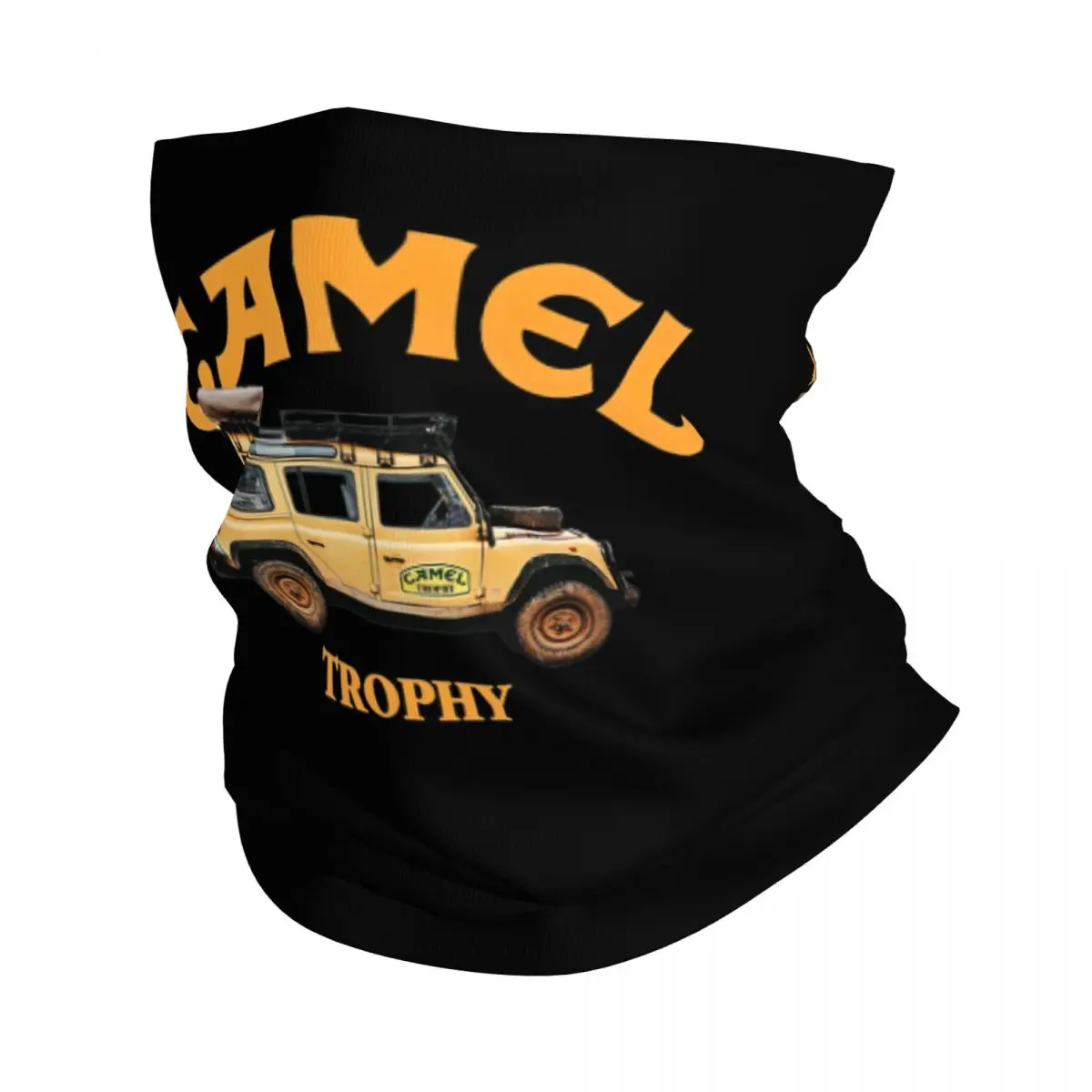 Custom Camel Trophy Defender 110 Neck Gaiter Men Women UV Protection Winter Bandana Scarf for Ski