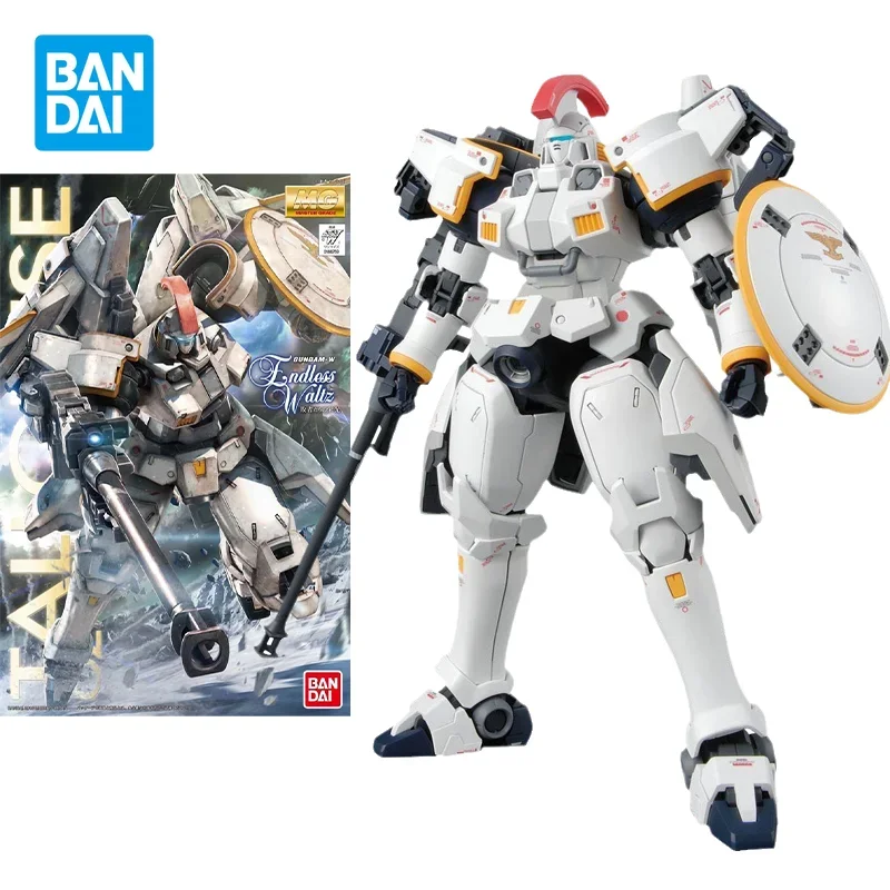 Bandai Original Gundam Model Kit Anime Figure MG 1/100 Tallgeese EW Action Figures Collectible Ornaments Toys Gifts for Kids