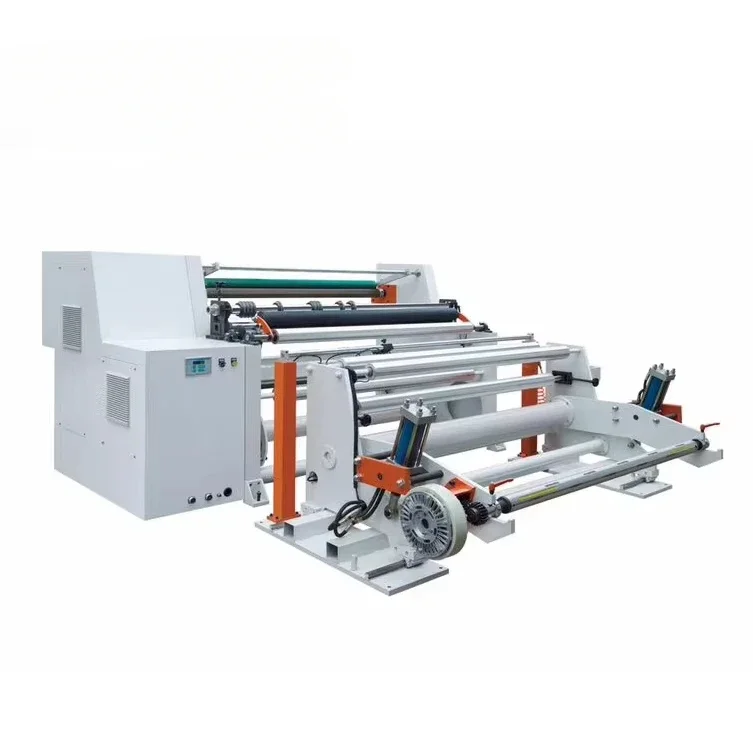 Paper Roll To Roll Aluminum Foil Plastic Film Slitting Rewinding Machine