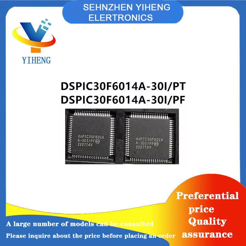 DSPIC30F6014A-30I PT DSPIC30F6014A-30I PF 100% New Original Integrated Circuit Electronic Components Direct payment