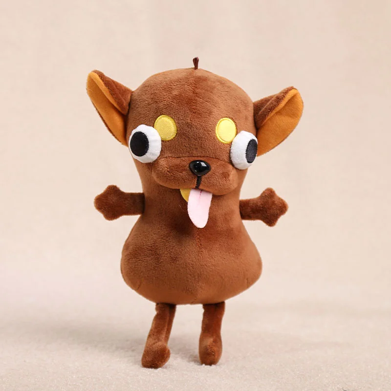 Funny Chihuahua Plush Toy Keychain Pendant, Realistic Puppy Stuffed Doll, Weird Cute Bag Charm, Creative Friend Collection Gift